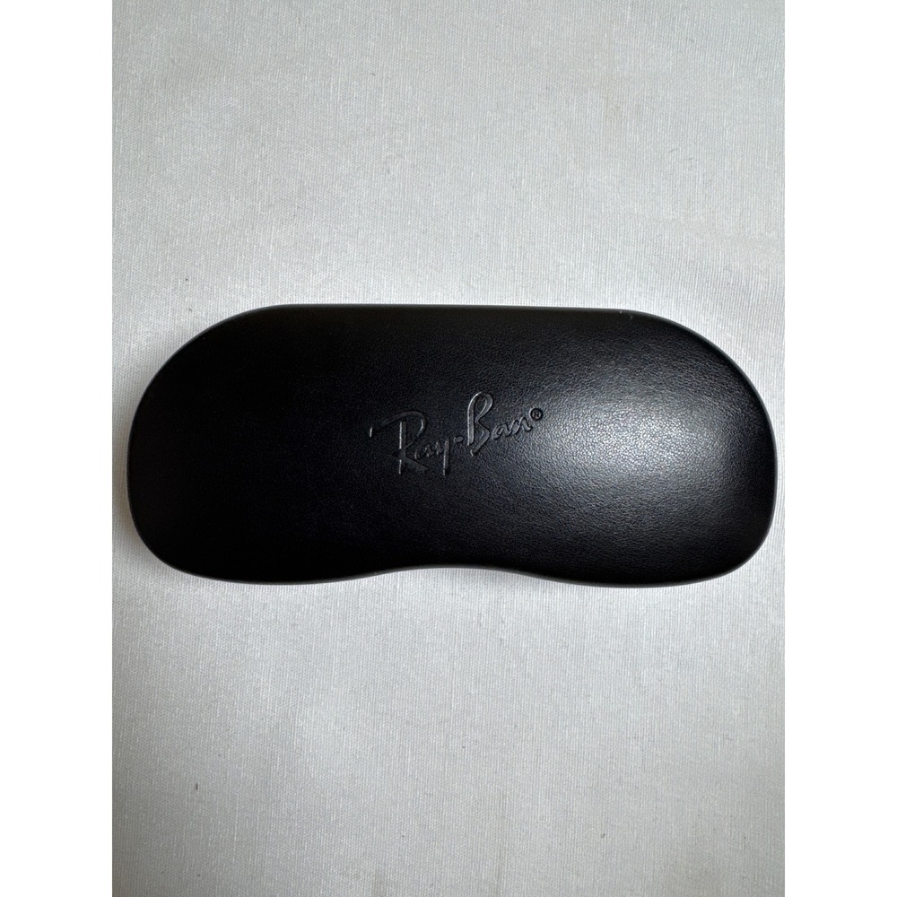 Ray-Ban Black Hard Shell Sunglasses Case Clamshell Eyewear Protector Logo